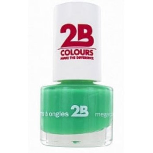 2B 2b Mega Colours Gras Green 025 - Nail Polish 5,5ml