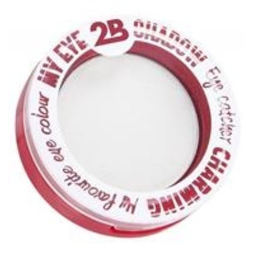 2B 2b My Eye Shadow Charming White 01 - Oogschaduw 3,3g