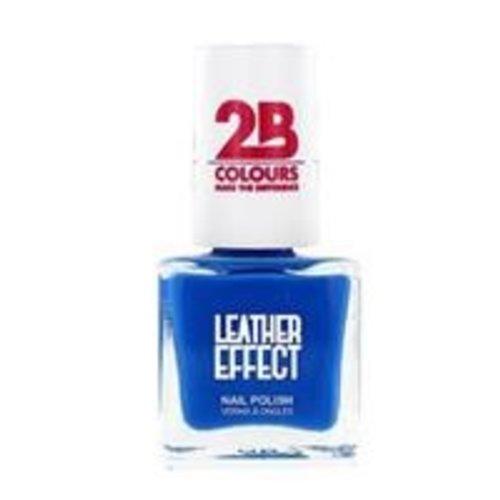 2B 2b Leather Effect Azure Blue 620 - Nagellak 9,5ml