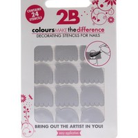 2b 18309 - Nagel Sticker