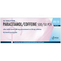 Pharmachemie - Paracetamol/Coffeine 500mg 20 Stuks