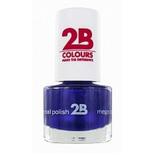 2B 2b Mega Colours Sugar Metal Blue 038 - Nagellak 5,5ml