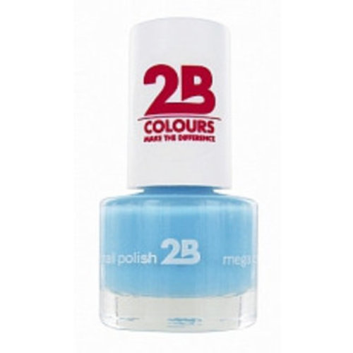 2B 2b Mega Colours Magic Thermo Style Blue 047 - Nagellak 5,5ml