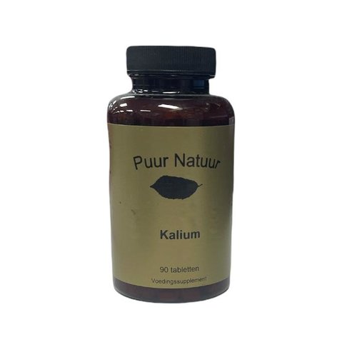 Puur Natuur Puur Natuur - Kalium 90 Tabletten Puur Natuur Puur Natuur - Kalium 90 Tabletten