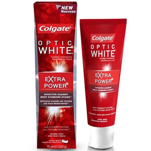 Colgate Colgate Toothpaste 75ml Optic White Extra Power Colgate Colgate Toothpaste 75ml Optic White Extra Power