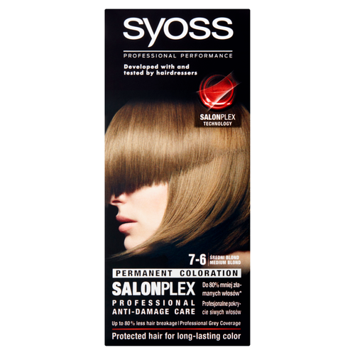 Syoss Syoss Hair Color Salonplex - 7-6 Middenblond