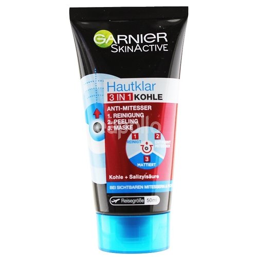 Garnier Garnier Skin Active  3in1 - Gezichtsmasker 50ml