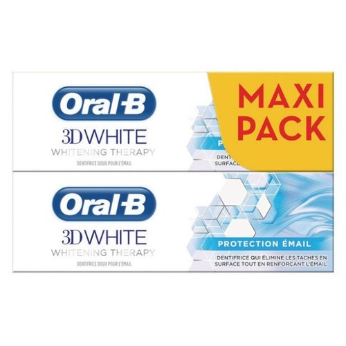 Oral B Oral-B 3d White Protection Email - Tandpasta 2x75ml