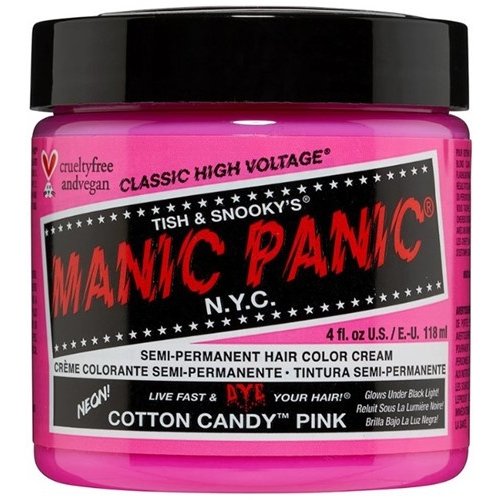 Manic Panic Manic Panic Semi Permanent - Hair Dye Cotton Candy Pink 118ml