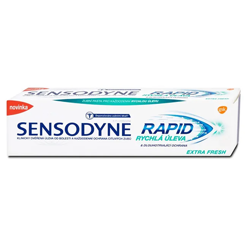 Sensodyne Sensodyne Toothpaste 75ml Rapid Extra Fresh Sensodyne Sensodyne Toothpaste 75ml Rapid Extra Fresh