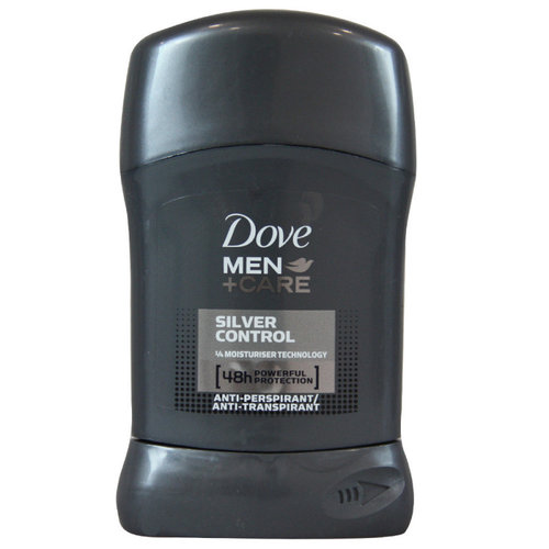 Dove Dove Stick 50ml Silver Control Men + Care Dove Dove Stick 50ml Silver Control Men + Care