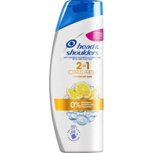 Head & Shoulders Head & Shoulders Shampoo 450ml 2in1 Citrus Fresh Head & Shoulders Head & Shoulders Shampoo 450ml 2in1 Citrus Fresh