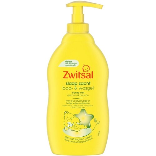 Zwitsal Zwitsal Bad & Wasgel 400ml Eucalyptus