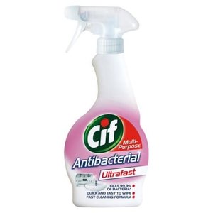 Cif Cif Spray 450ml Antibacterial Ultra Fast