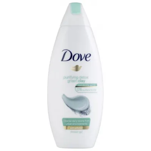 Dove Dove Bodywash 500ml Purif Detox Gr Clay 0%
