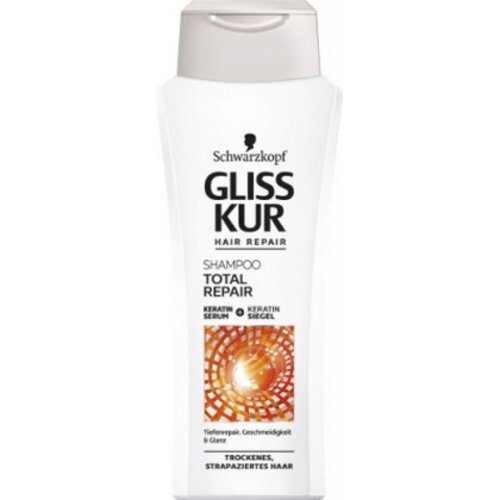 Gliss kur Gliss Kur Total Repair - Shampoo 250ml Gliss kur Gliss Kur Total Repair - Shampoo 250ml