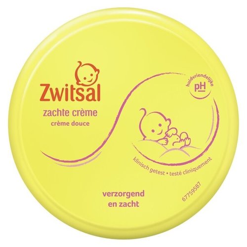 Zwitsal Body Cream 200Ml Soft Pot