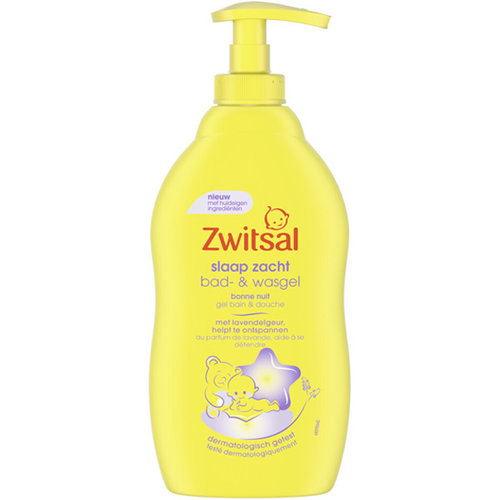 Zwitsal Zwitsal Bad & Wasgel 400Ml Slaap Zacht Lavendel