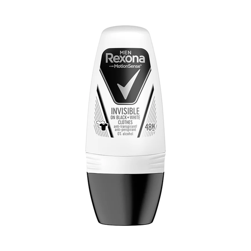 Rexona Rexona Roll On 50Ml Men Invisible Black & White Rexona Rexona Roll On 50Ml Men Invisible Black & White