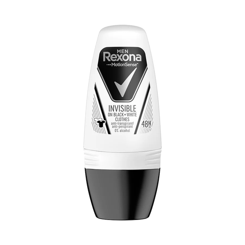 Rexona Rexona Roll On 50Ml Men Invisible Black & White