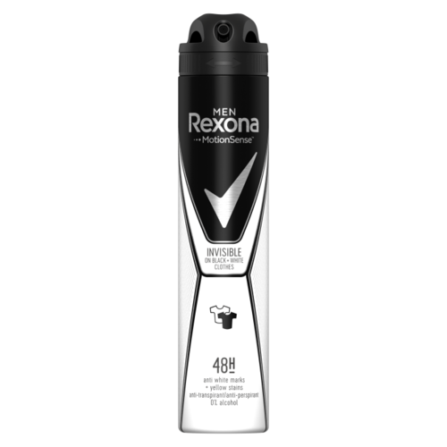 Rexona Rexona Apa 200Ml Men Invisible On Black & White Clothes