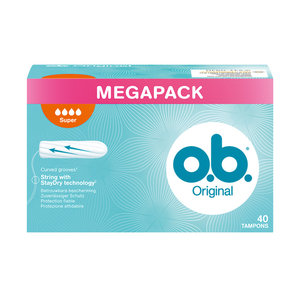 Ob O.B. Tampons 40St Super Megapack