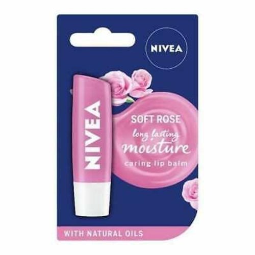 Nivea Nivea Lip 4,8G Care Soft Rose