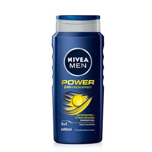 Nivea Nivea Bodywash 400Ml Power Refresh For Men