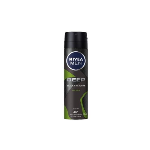 Nivea Nivea Bodyspray 150Ml Men Deep Black Charcoal Amazonia