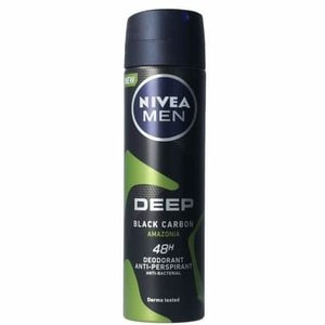 Nivea Nivea Bodyspray 150Ml Men Deep Black Carbon Amazonia