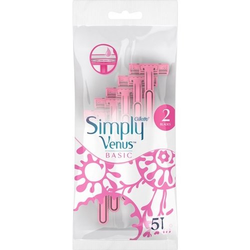 Gillette Gillette Simply Venus 2 Basic 5X Razor