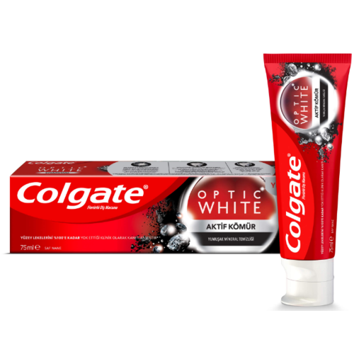 Colgate Colgate Toothpaste 75Ml Optic White Charcoal