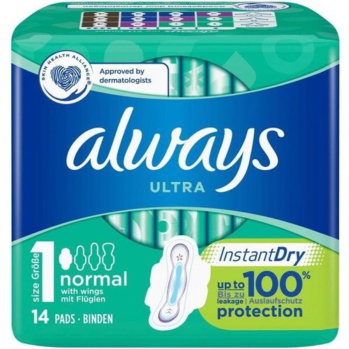 Always Ultra Instant Dry Normal 14S (Nr1)