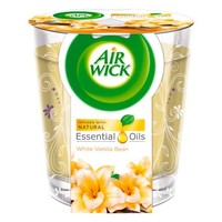 Airwick Candle 105Gram White Vanilla Bean