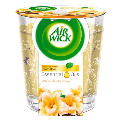 Airwick Airwick Candle 105Gram White Vanilla Bean