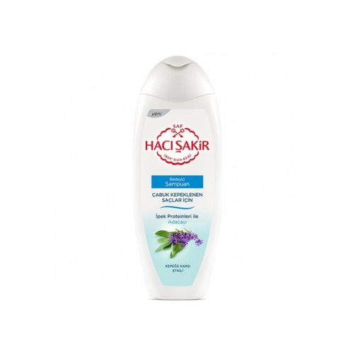 Haci sakir Haci Sakir 2/1 Shampoo Salie - 500 ml