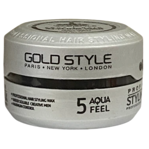 Gold Style Gold Style Styling Wax Pomade Aqua Feel 5 - Haarwax 150ml