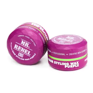 Mr. Rebel Mr.Rebel Styling Wax  05 Paars -  Haarwax 150 Ml