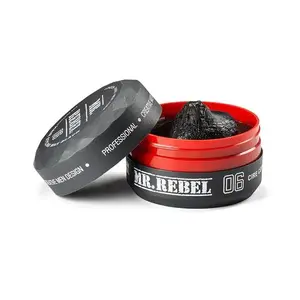 Mr. Rebel Mr.Rebel Styling Wax 06 Black - Haarwax 150ml