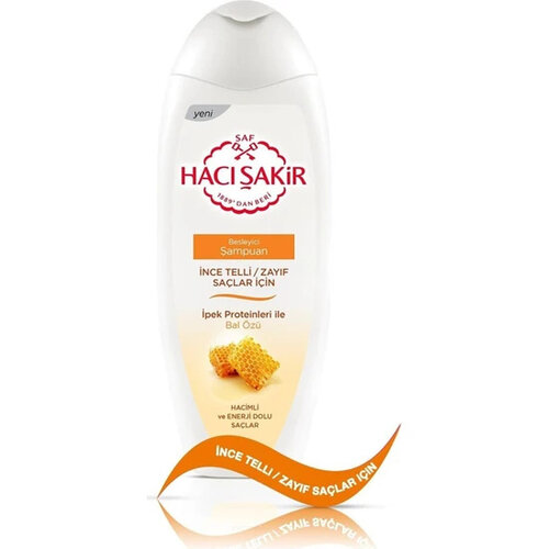 Haci sakir Haci Sakir Shampoo Honing alle haartypes - 500 ml