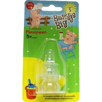 Bargje Big Silicone Flesspeen S 1 stuks