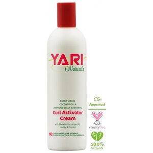 Yari Yari Naturals Curl Activator Cream Sulfaat Vrij  375 Ml