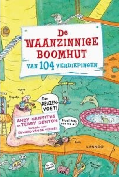 Boek - De waanzinnige boomhutten van 104 verdiepingen