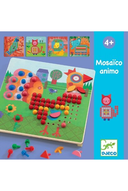 Djeco - Mozaïek puzzel dieren