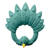 Natruba - Teether Peacock Green