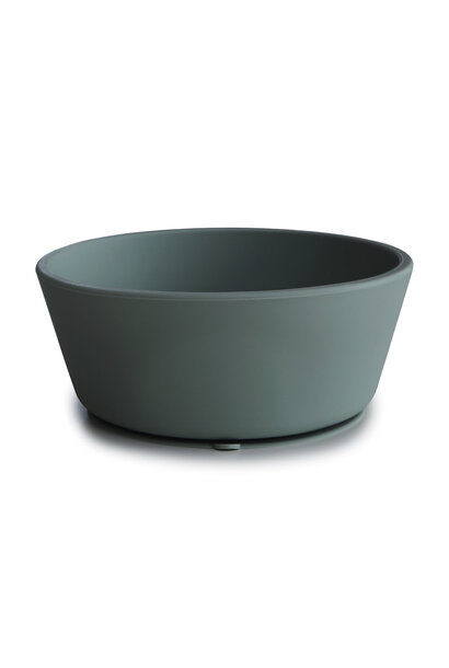 Mushie - Silicone Bowl Dried Thyme met zuignap