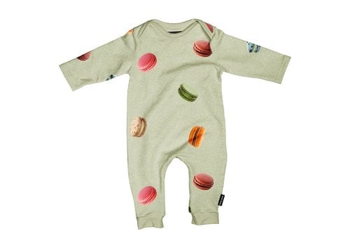 Snurk Snurk - Macarons green jumpsuit babies - maat 74
