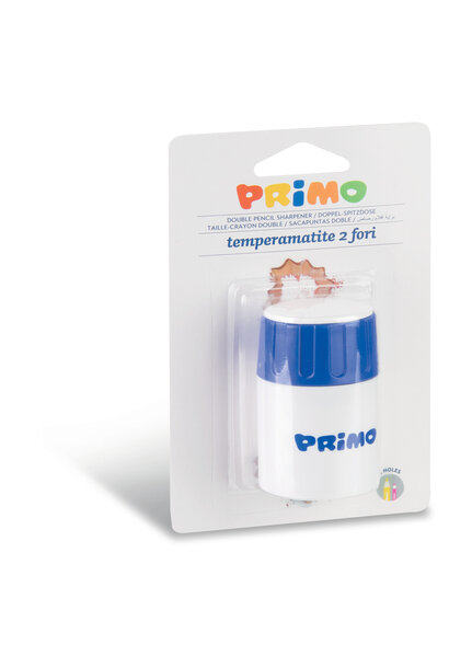 PRIMO - Dubbele puntenslijper met opvangbakje