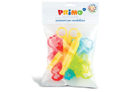 Primo Primo - 14 kleine accessoires voor klei in zak