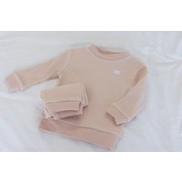 Feetje -  Pyjama wafel oud roze